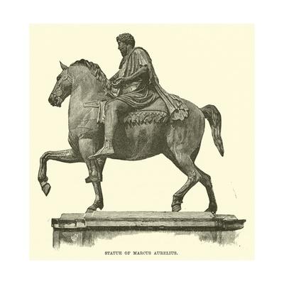 'Statue of Marcus Aurelius' Giclee Print | AllPosters.com