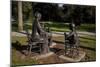 Statue Of Marietta Johnson, Fairhope, Alabama-Carol Highsmith-Mounted Art Print