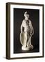 Statue of Mars, 1790, Bisque Porcelain, Nast Manufacture, Paris, France-null-Framed Giclee Print