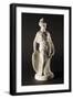 Statue of Mars, 1790, Bisque Porcelain, Nast Manufacture, Paris, France-null-Framed Giclee Print