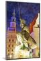 Statue of Mars, Historic Old Town, Poznan, Poland, Europe-Christian Kober-Mounted Photographic Print