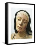 Statue of Martha of Bethania-null-Framed Stretched Canvas