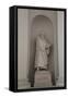 Statue of Martin Luther, Lutheran Cathedral, Helsinki, Finland, 2011-Sheldon Marshall-Framed Stretched Canvas