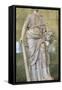 Statue of Melpomene, Muse of Tragedy-null-Framed Stretched Canvas