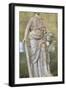 Statue of Melpomene, Muse of Tragedy-null-Framed Photographic Print