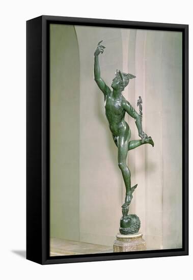Statue of Mercury, circa 1564-Giambologna-Framed Stretched Canvas