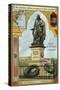 Statue of Michiel De Ruyter, Dutch Admiral, Flushing, Netherlands-null-Stretched Canvas