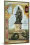 Statue of Michiel De Ruyter, Dutch Admiral, Flushing, Netherlands-null-Mounted Giclee Print