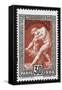 Statue Of Milan De Crotone. France 1924 Olympic Games 30 Centimes, Unused-null-Framed Stretched Canvas