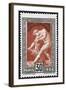 Statue Of Milan De Crotone. France 1924 Olympic Games 30 Centimes, Unused-null-Framed Giclee Print