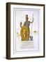 Statue of Minerva by Phidias, General Study of Greek Architecture and Sculpture, c.1814-null-Framed Giclee Print