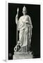 Statue of Minerva-null-Framed Art Print