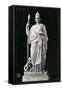 Statue of Minerva-null-Framed Stretched Canvas