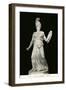 Statue of Minerva-null-Framed Art Print