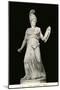 Statue of Minerva-null-Mounted Art Print