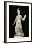 Statue of Minerva-null-Framed Art Print