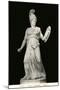 Statue of Minerva-null-Mounted Art Print