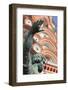 Statue of Minin and Pozharskiy and St. Basil's Cathedral in Red Square, Moscow, Russia, Europe-Martin Child-Framed Photographic Print