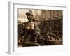 Statue of Molly Malone, Dublin, Ireland, Europe-Ian Egner-Framed Photographic Print