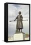 Statue of Molly Pitcher, Legendary Heroine of the War of Independence Who Would Have Been Identifie-null-Framed Stretched Canvas