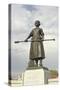 Statue of Molly Pitcher, Legendary Heroine of the War of Independence Who Would Have Been Identifie-null-Stretched Canvas