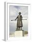 Statue of Molly Pitcher, Legendary Heroine of the War of Independence Who Would Have Been Identifie-null-Framed Giclee Print