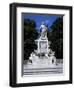 Statue of Mozart, Vienna, Austria, Europe-Stuart Black-Framed Photographic Print