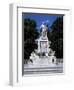 Statue of Mozart, Vienna, Austria, Europe-Stuart Black-Framed Photographic Print