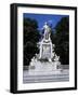 Statue of Mozart, Vienna, Austria, Europe-Stuart Black-Framed Photographic Print