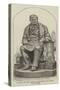 Statue of Mr James Carmichael, Engineer, at Dundee-null-Stretched Canvas