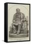 Statue of Mr James Carmichael, Engineer, at Dundee-null-Framed Stretched Canvas