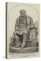 Statue of Mr James Carmichael, Engineer, at Dundee-null-Stretched Canvas