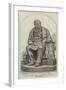 Statue of Mr James Carmichael, Engineer, at Dundee-null-Framed Giclee Print