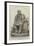 Statue of Mr James Carmichael, Engineer, at Dundee-null-Framed Giclee Print