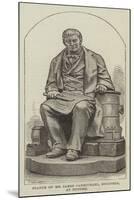 Statue of Mr James Carmichael, Engineer, at Dundee-null-Mounted Giclee Print