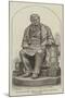 Statue of Mr James Carmichael, Engineer, at Dundee-null-Mounted Giclee Print