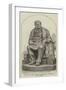 Statue of Mr James Carmichael, Engineer, at Dundee-null-Framed Giclee Print