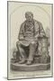Statue of Mr James Carmichael, Engineer, at Dundee-null-Mounted Giclee Print