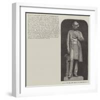 Statue of Mr John Bright at Birmingham-null-Framed Giclee Print