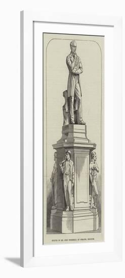 Statue of Mr John Cockerill at Seraing, Belgium-null-Framed Giclee Print