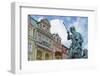 Statue of Neptune, Historic Old Town, Poznan, Poland, Europe-Christian Kober-Framed Photographic Print