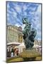 Statue of Neptune, Historic Old Town, Poznan, Poland, Europe-Christian Kober-Mounted Photographic Print