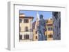 Statue of Neptune, Piazza Della Signora, Florence, Italy-Peter Adams-Framed Photographic Print