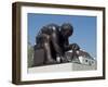 Statue of Newton by Eduardo Paolozzi, the British Library, London, England, United Kingdom-Ethel Davies-Framed Photographic Print