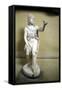 Statue of Odysseus, Hero of Homer's Epic Poem the Odyssey-null-Framed Stretched Canvas