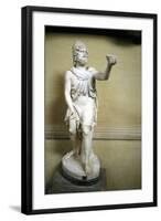 Statue of Odysseus, Hero of Homer's Epic Poem the Odyssey-null-Framed Photographic Print