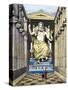 Statue of Olympian Zeus by Pheidias, from a Series of the "Seven Wonders of the Ancient World"-Ferdinand Knab-Stretched Canvas