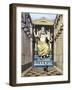 Statue of Olympian Zeus by Pheidias, from a Series of the "Seven Wonders of the Ancient World"-Ferdinand Knab-Framed Giclee Print