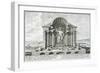 Statue of Olympian Zeus, Made by Phidias in Gold and Ivory-Johann Bernhard Fischer Von Erlach-Framed Giclee Print