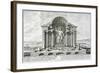 Statue of Olympian Zeus, Made by Phidias in Gold and Ivory-Johann Bernhard Fischer Von Erlach-Framed Giclee Print